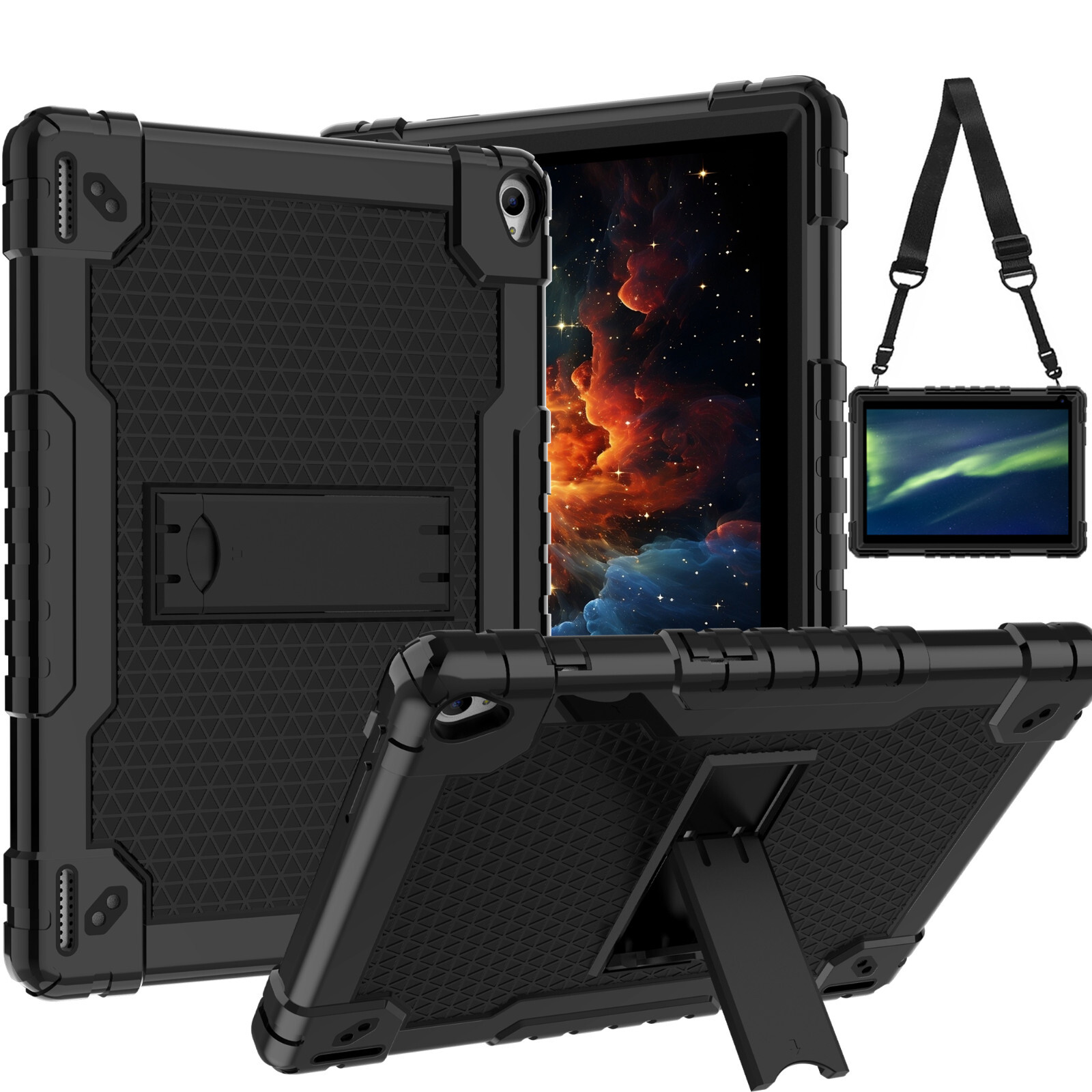 For YQSAVIOR/Coopers Tablet CP10 10.1 inch Shockproof Kid Case+Screen Protector