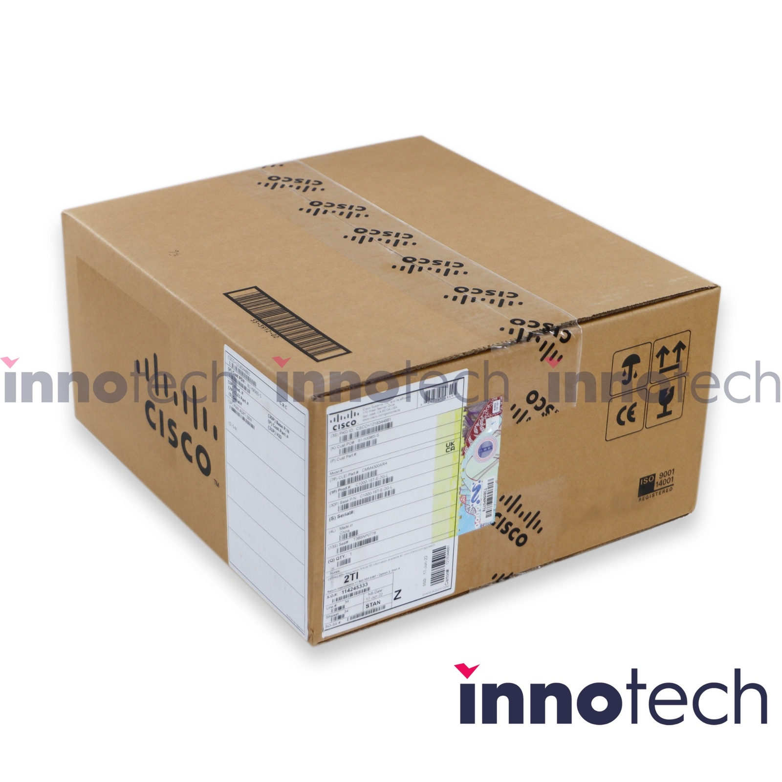 Cisco C1000-16T-E-2G-L Cisco Catalyst 1000 Switch 16 Ports w/External New Sealed