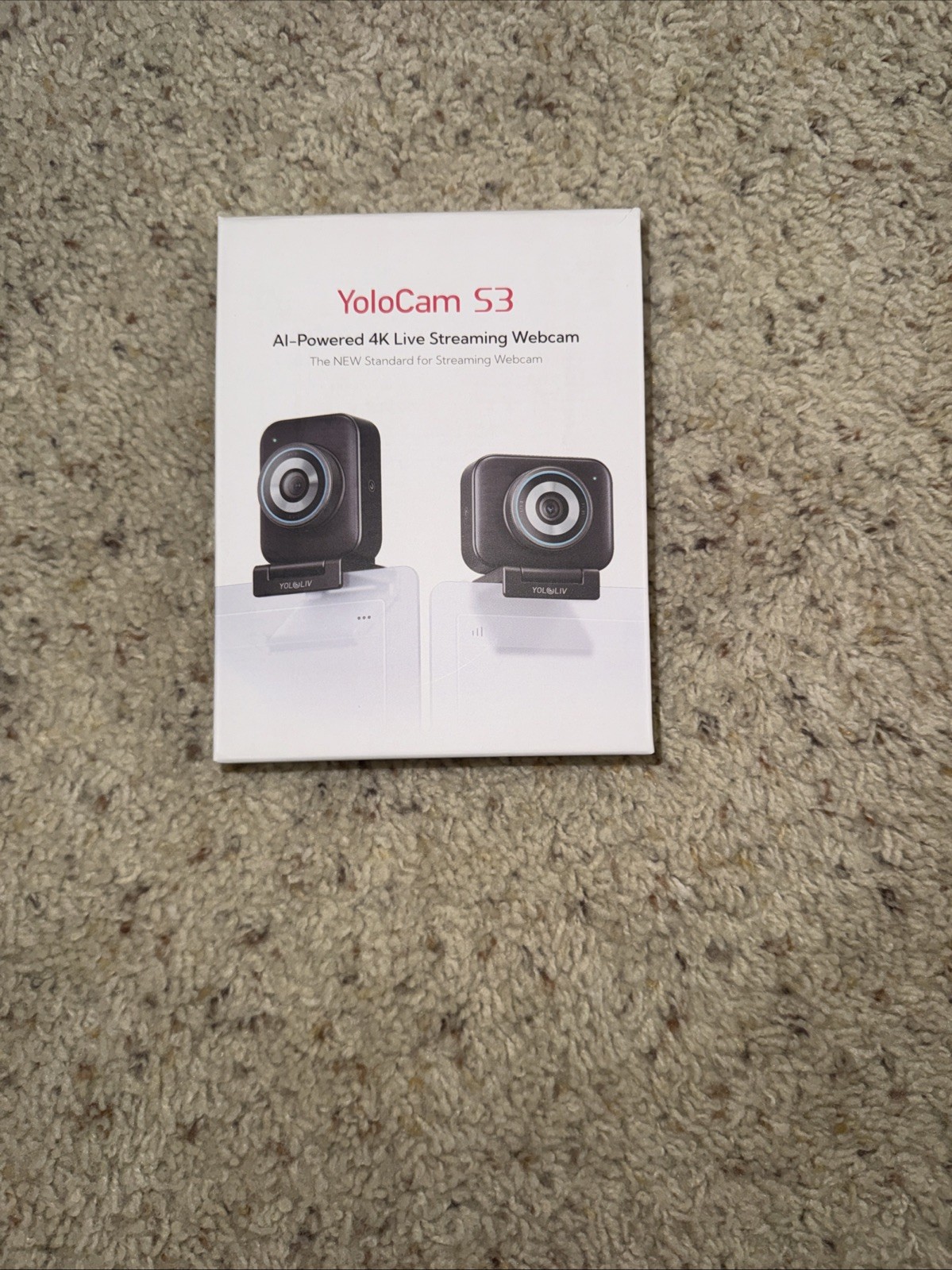 YOLOLIV YoloCam S3 4K Streaming Webcam Brand New Auth