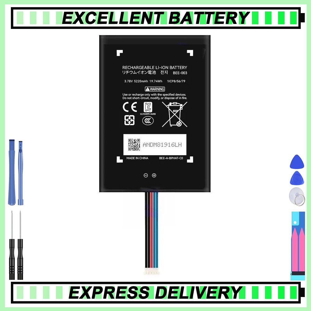 New BEE-003 Battery for Nintendo Switch 2 series 3.78V 5220mAh 19.74Wh