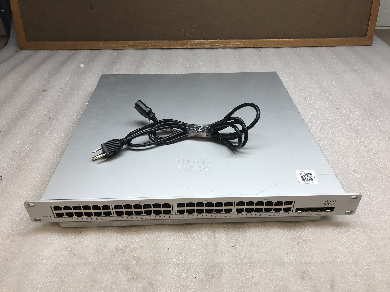 Cisco Meraki MS320-48FP 48-Port PoE GbE Cloud Managed Switch 4xSFP+ UNCLAIMED