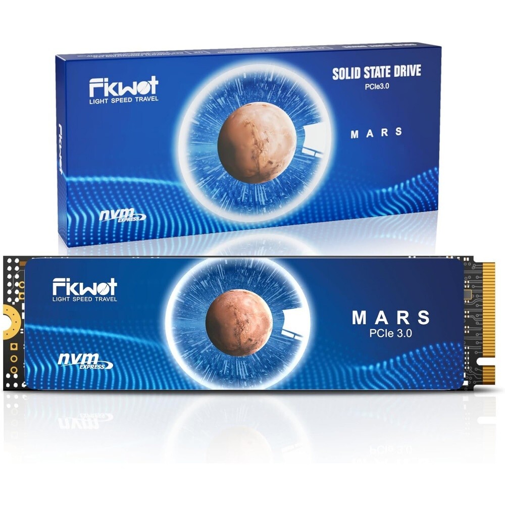 Fikwot 512GB M.2 SSD Hard Drive NVMe PCIe 3.0 3500MB/ Internal Solid State Drive