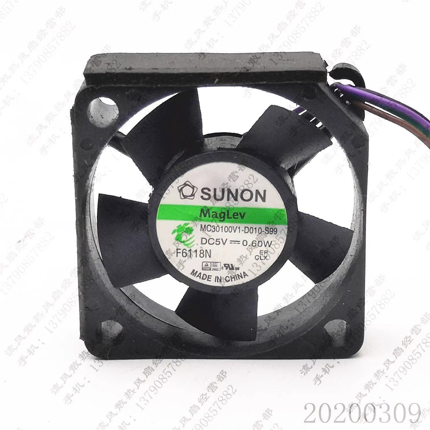 SUNON MC30100V1-D010-S99 5V 3010 3CM PWM 4-pin cooling fan