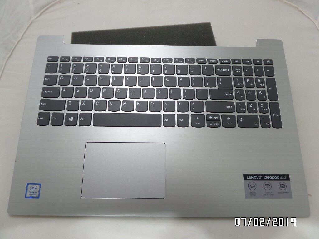 KEYBOARD IBM LENOVO IDEAPAD AP18C000190 330-15IGM 81D1 15.6" PALM/TOUCHPAD READ
