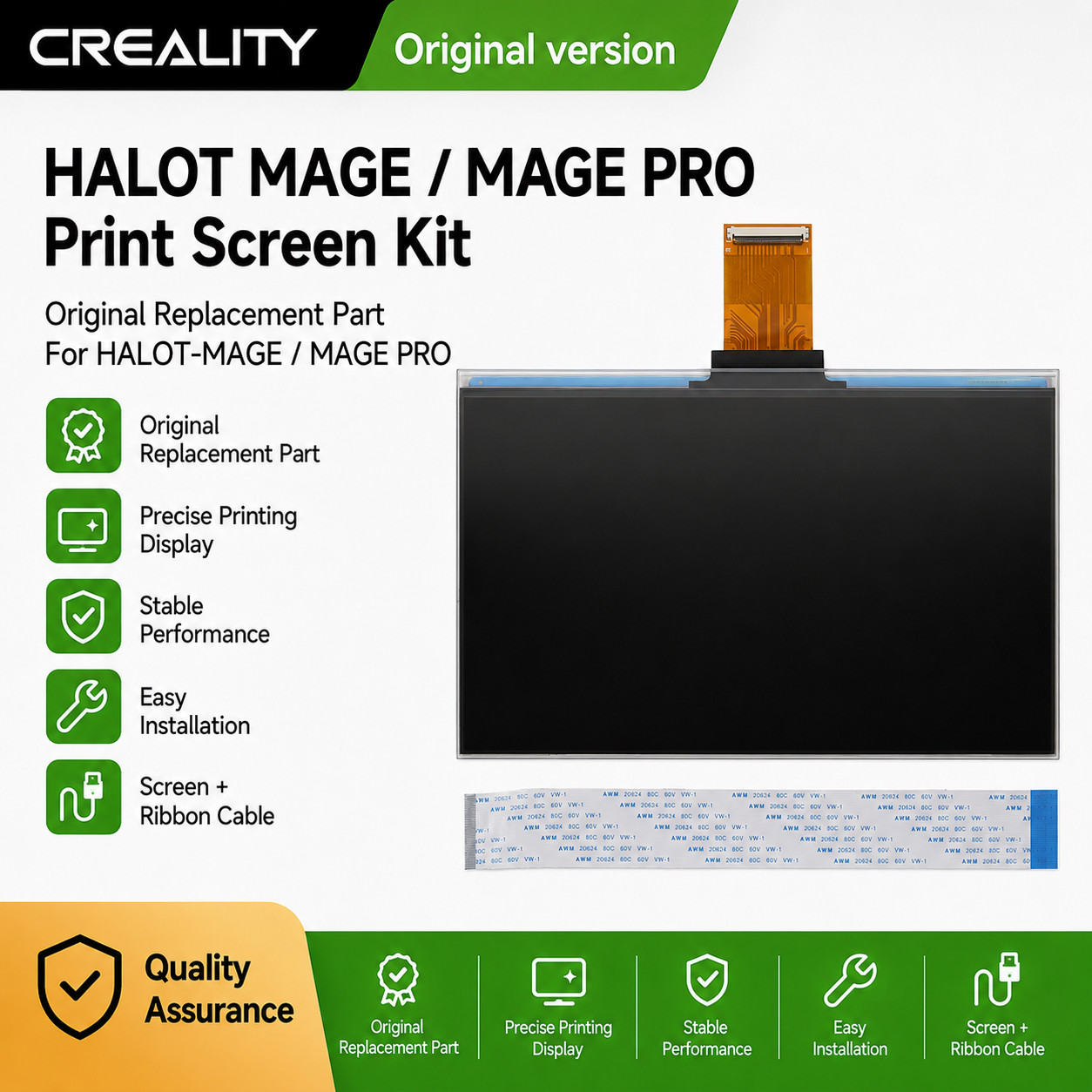 Creality official HALOT-MAGE/MAGE PRO Print Screen Kit for 3D pinter