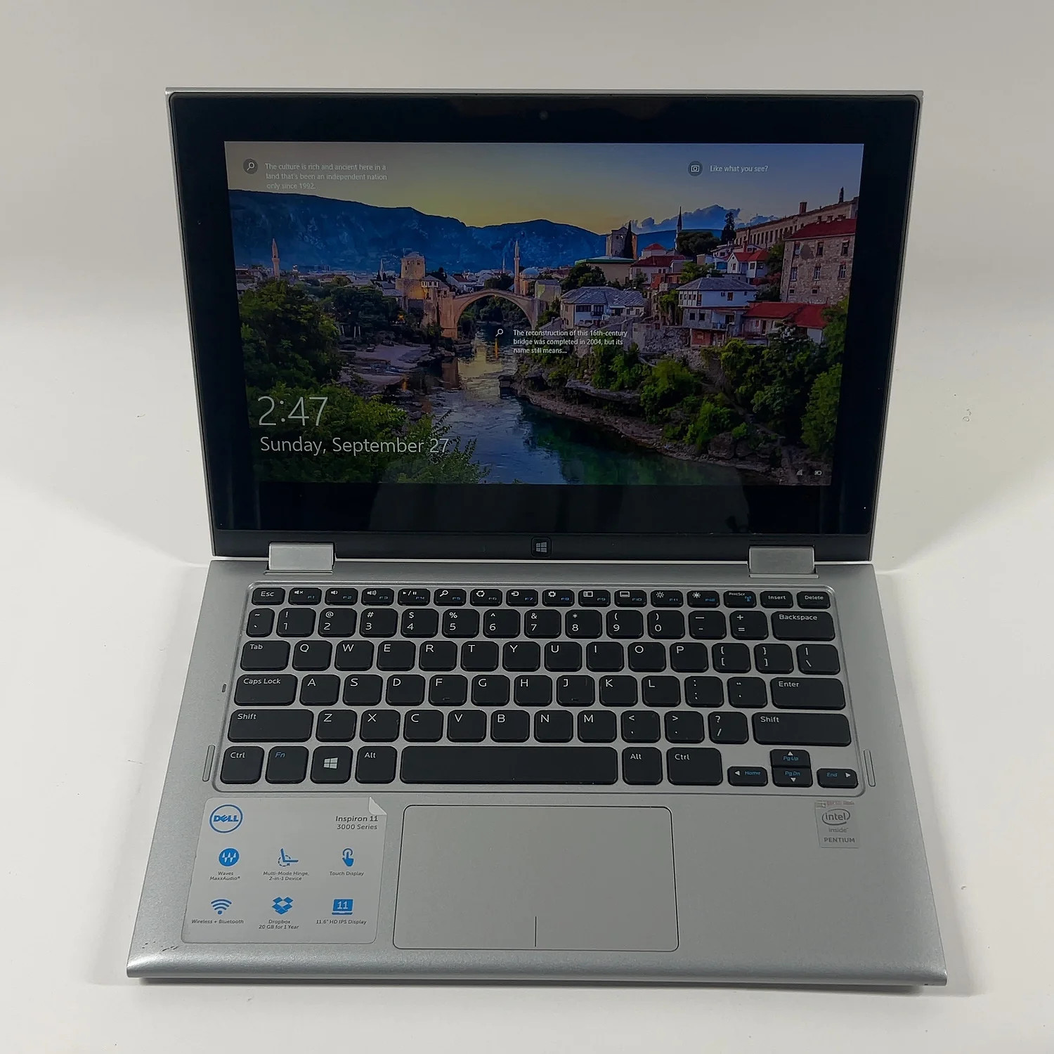 Dell Inspiron 11 3147 11.6" Pentium N3540 2.16Ghz 4GB RAM 500GB HDD
