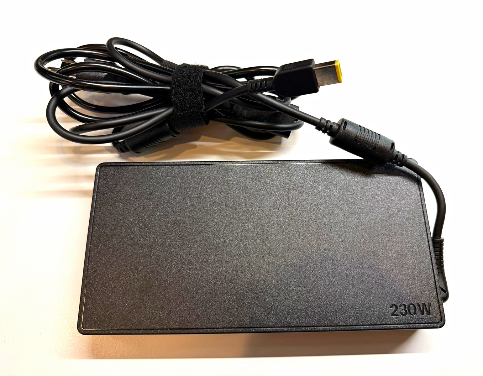 Replacement AC Adapter 230W 20V 11.5A for Lenovo Slim Tip Rectangular Black