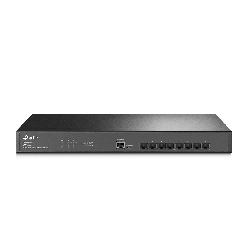 TP-Link TL-SX3008F Swt Sx3008F Omada Jetstream 8Pt 10Ge Sfp+ L2+ Managed Switch