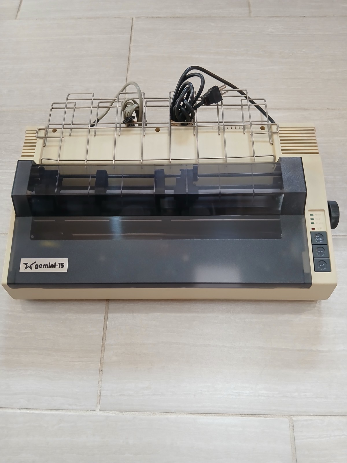 Vintage ' Star Micronics- Gemini-15- Dot Matrix Printer (Tested)