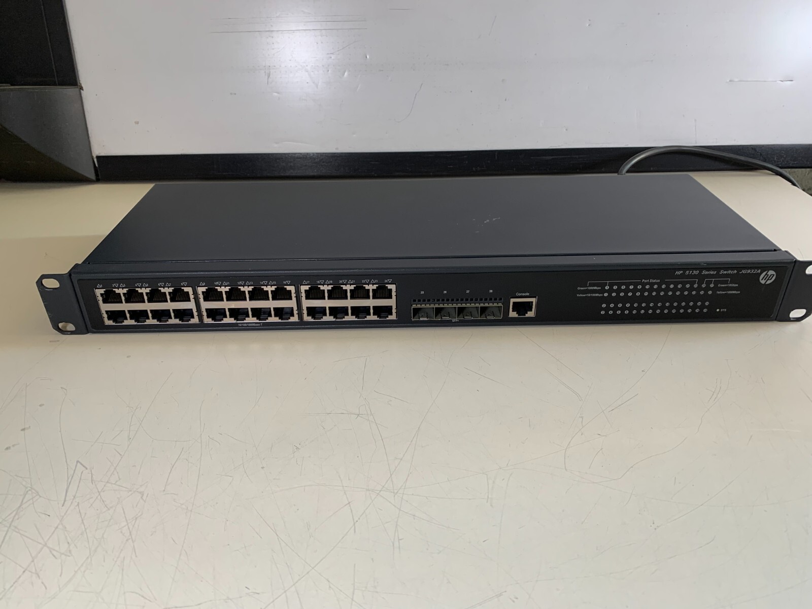 HP JG932A 5130-24G-4SFP+ ENTERPRISE LEVEL SWITCH - RACK MOUNTS INCLUDED