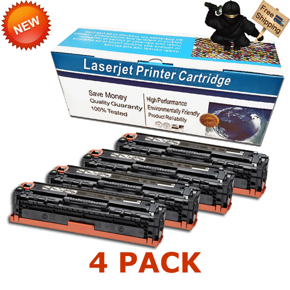 4x CRG-131 Black Toner For Canon imageCLASS MF624Cw MF628Cw LBP7110CN MF8280CW