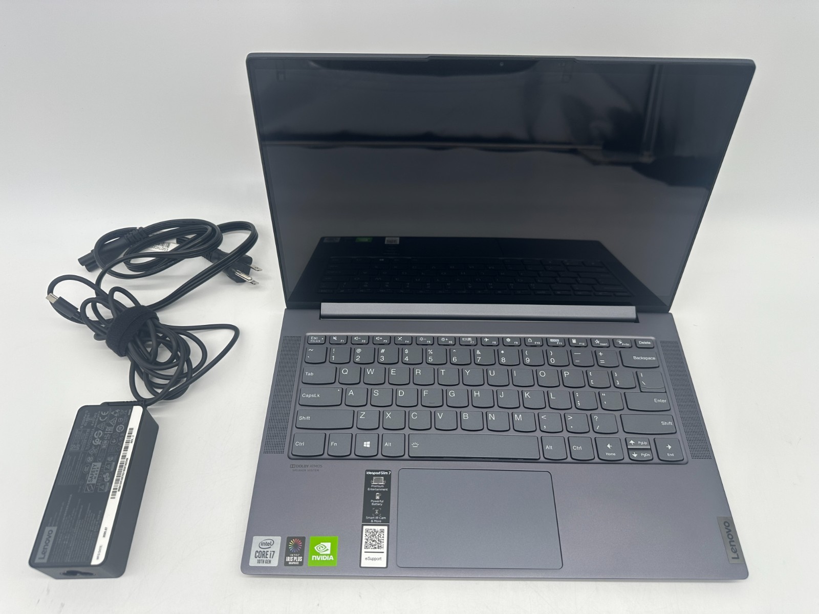 Lenovo IdeaPad Slim 7 14" 14IIL05 i7-1065G7 16GB 512GB SSD NVIDIA MX350 - No OS