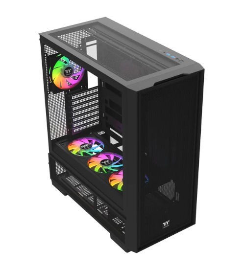 Thermaltake CA-11K-00M1WN-00 S380 TG ARGB Mid Tower Chassis