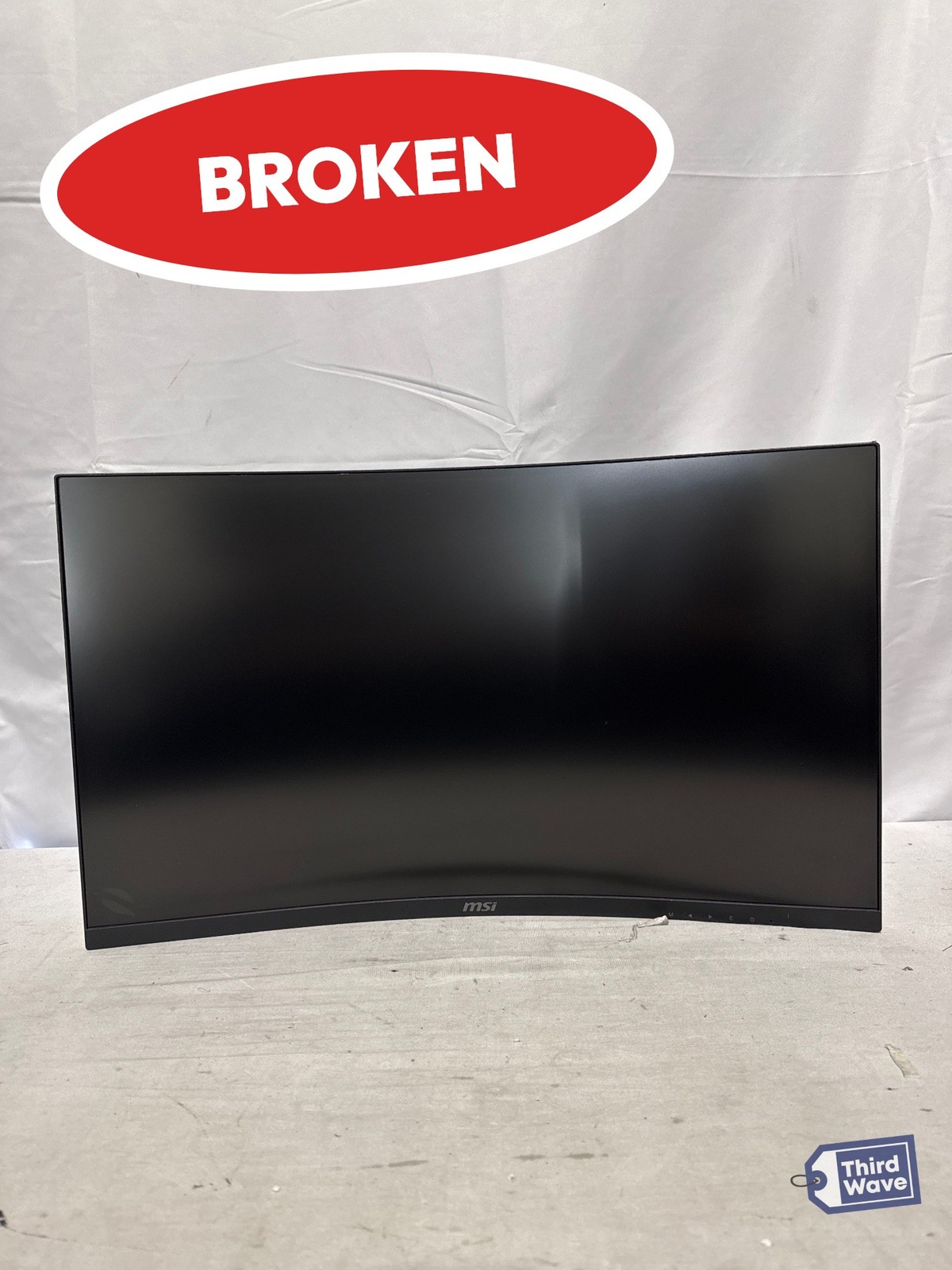 (BROKEN) MSI Optix G271CP 27in LED Curved FHD 165Hz 1ms FreeSync Monitor