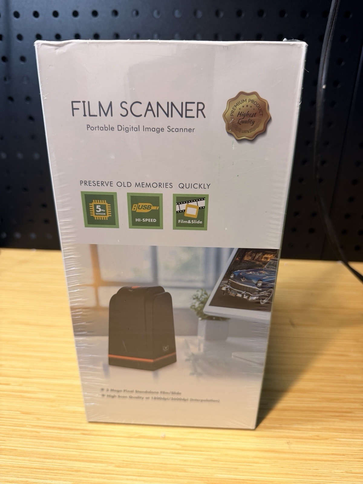 New film And Slide Scanner film scanner