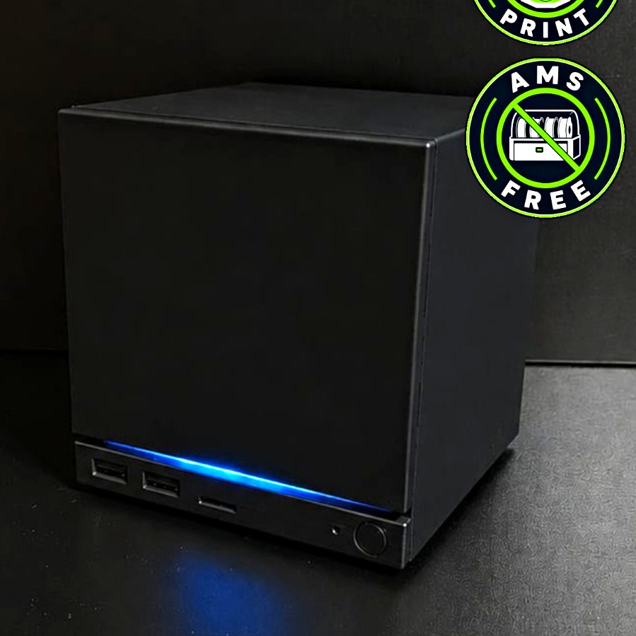 Steam Machine Inspired Case for Raspberry Pi 3/4/5