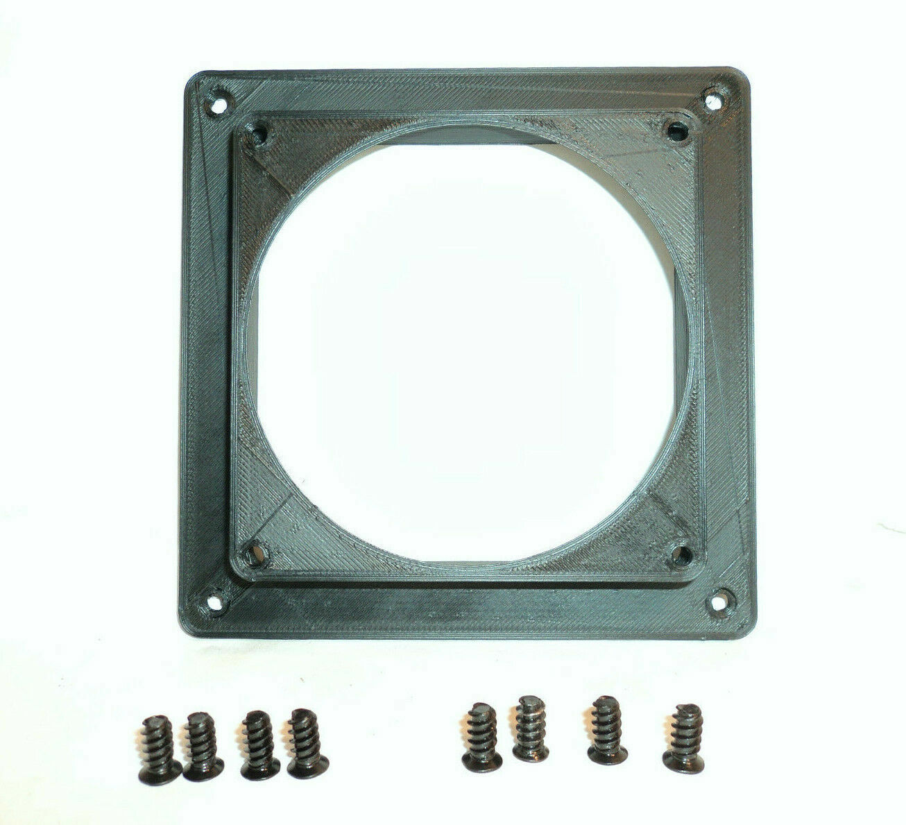 120mm to 92mm CENTERED OFFSET FAN Adapter Converter change PC Case Mod Custom