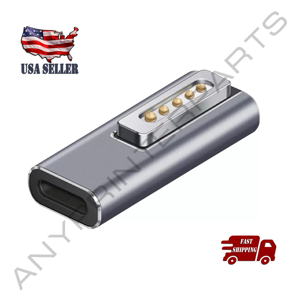Sonilco Magnetic USB C Adapter to Magsafe 2 Connector PD Charge MacBook Air/Pro