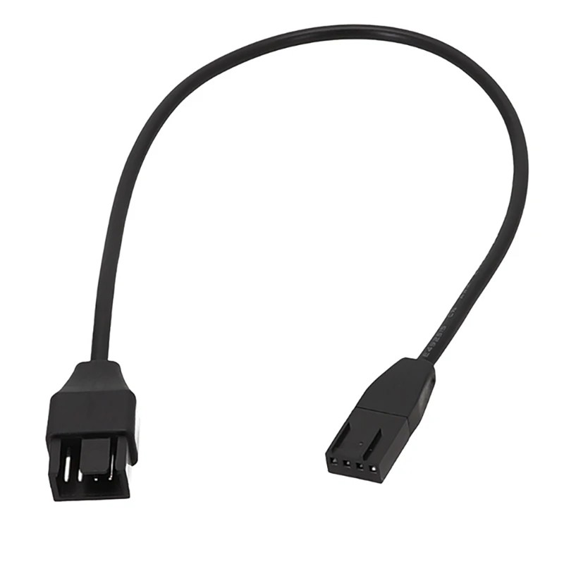 4Pin GPU Motherboard Fan PWM Temperature Control Extension Cable 4Pin Adapter