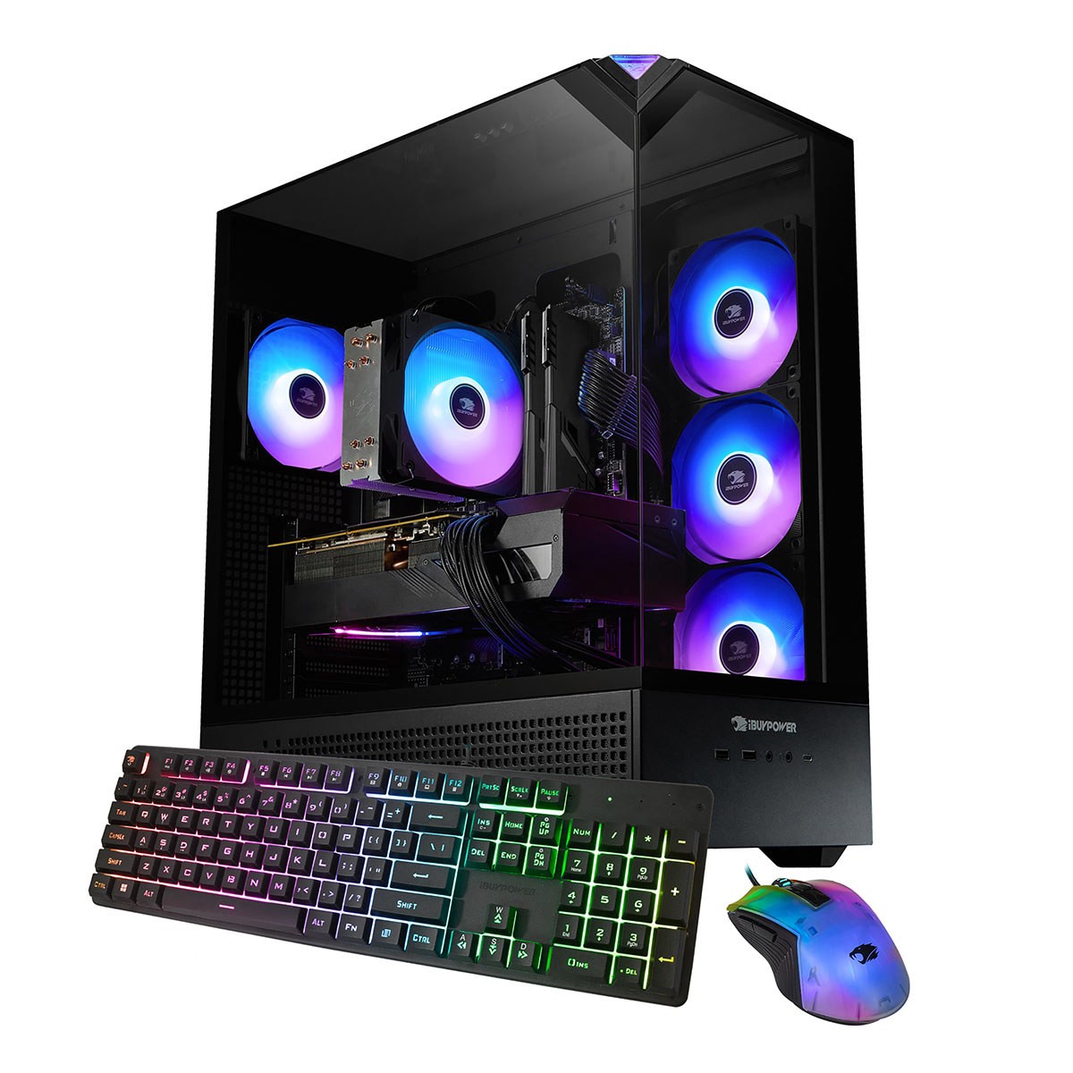 iBUYPOWER Element EBI7N56T02 Gaming Desktop Computer, Intel Core Ultra 7 265F 2.