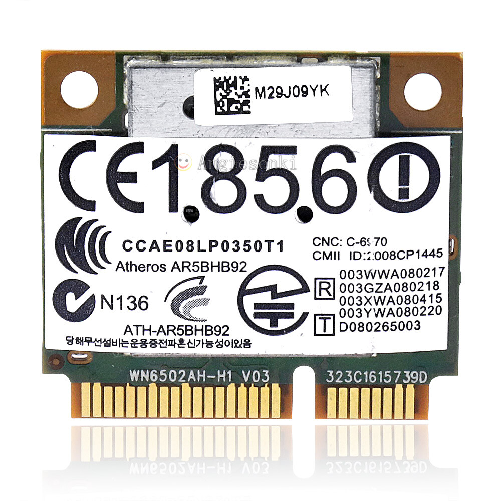 Atheros AR9280 PCI-Express AR5BHB92 for Linux Hackintosh Win10 WiFi Network Card