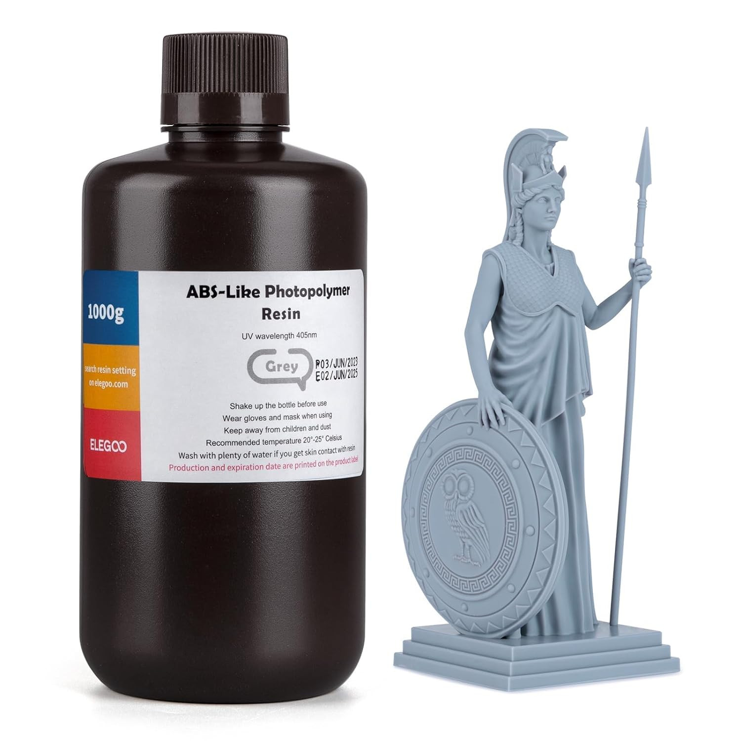 Abs-Like 3D Printer Resin LCD Uv-Curing Resin 405Nm Standard Photopolymer Resin