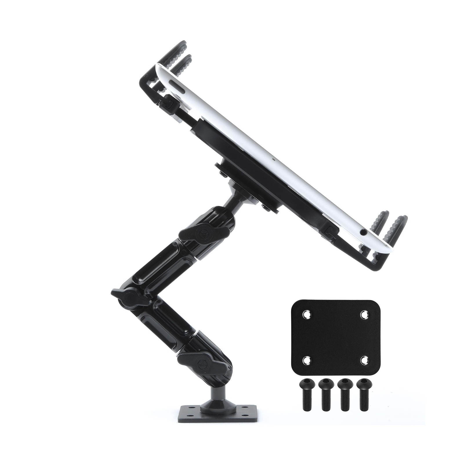Industrial Metal Drill Base Tablet Mount - By TACKFORM [Enduro Series] - iPad...