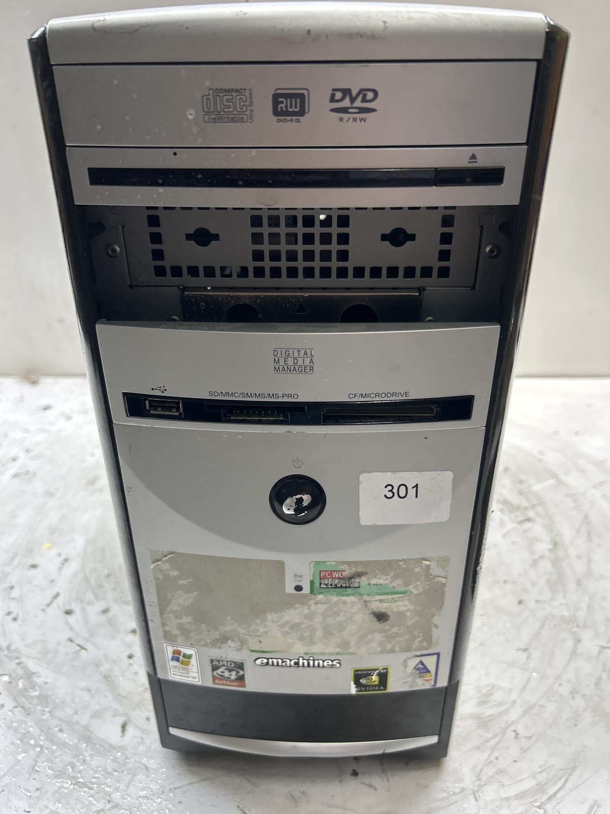 eMachines T6420 AMD Athlon 64 3400+ 8GB NO HDD