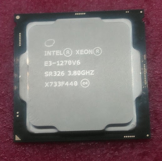 Intel Xeon E3-1270V6 3.8GHz - SR326 - Quad Core LGA 1151 CPU Processor