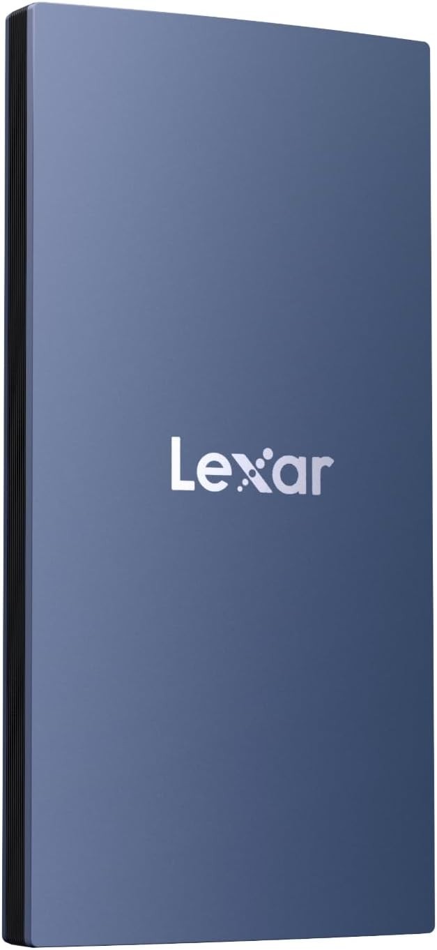 Lexar ES3 1TB External SSD 1050MB/s Portable Blue New - SSD ONLY No Box No Cable