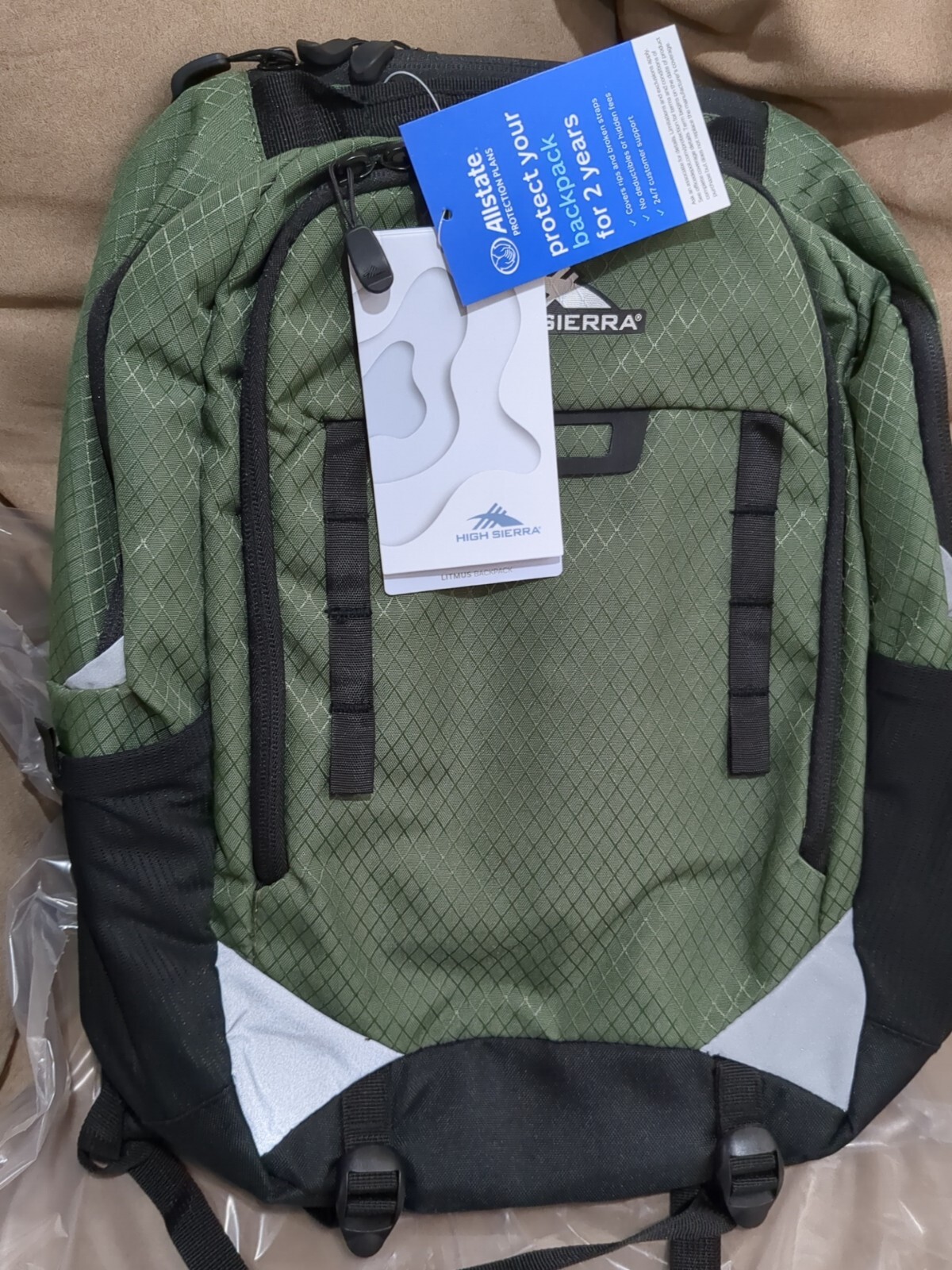 Brand New with tag High Sierra Litmus Backpack + FREEBIES