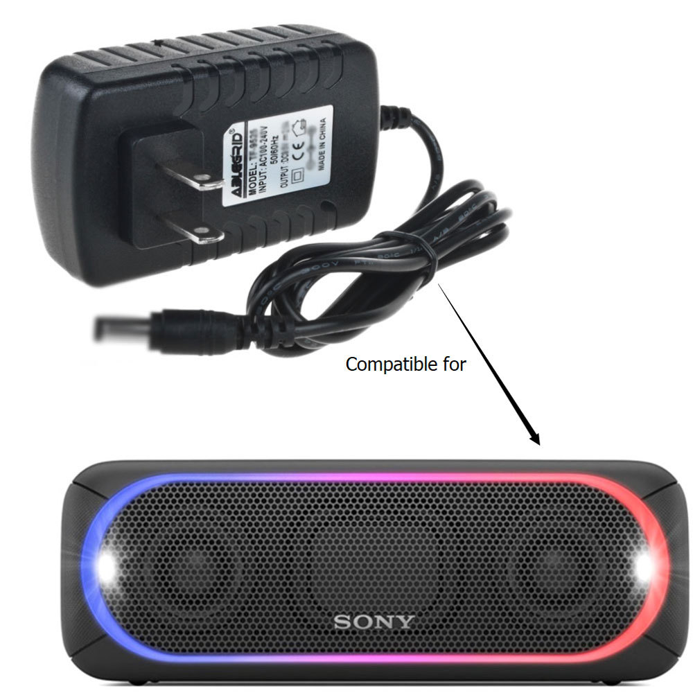 9.5V AC Adapter For Sony SRS-XB40 SRSXB40 Portable Wireless Speaker Charger