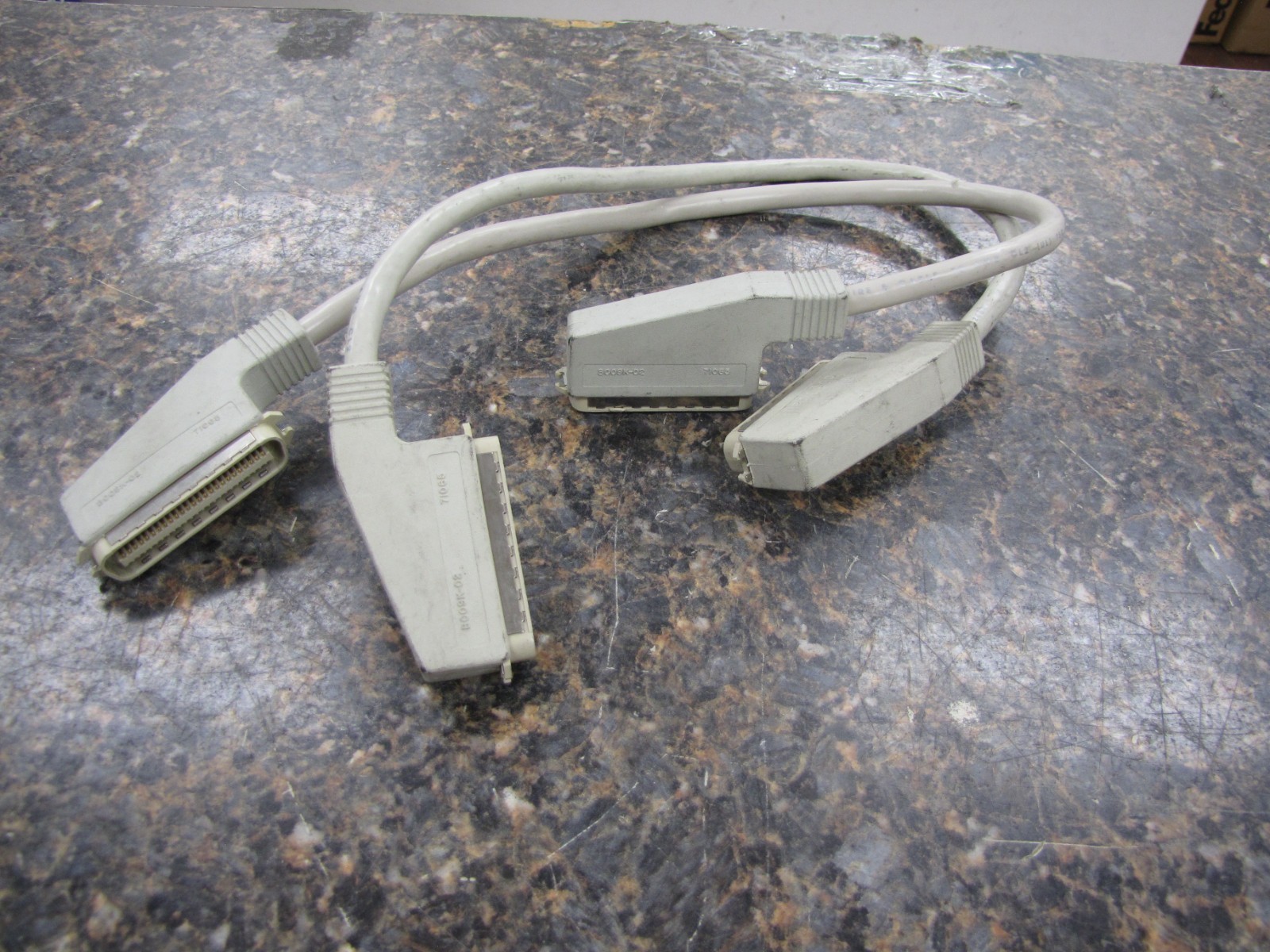 Vintage Pair of Digital Equipment DEC Cable B009K-02 71065