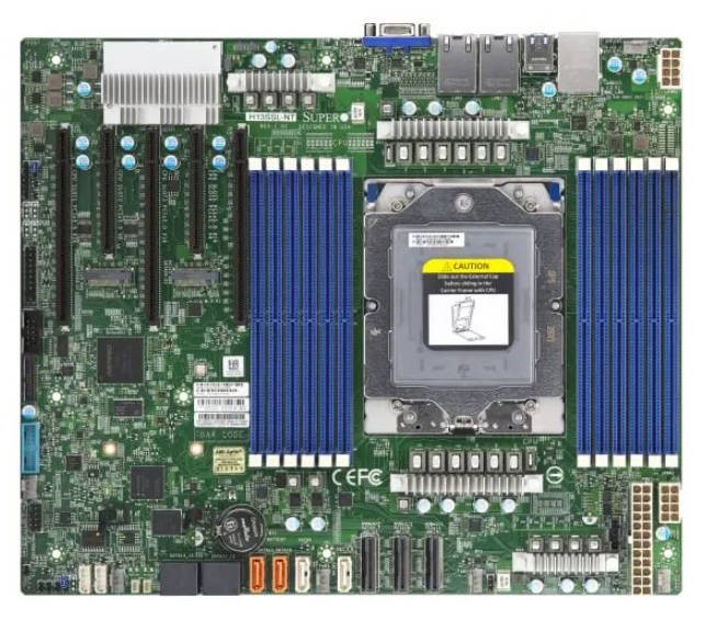Supermicro H13SSL-NT REV 2.00 Motherboard For AMD EPYC SP5 DDR5 9765/9654/9554