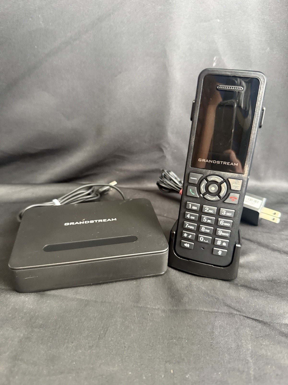 1 Grandstream DP720 DECT Cordless HD VoIP Telephone Handset + DP750 Bundle READ
