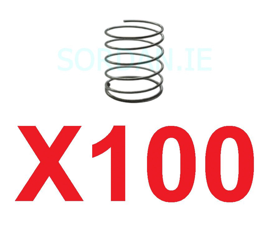Atari 100x Keyboard Keycaps High Quality Springs for Atari 65XE 130XE 800XE