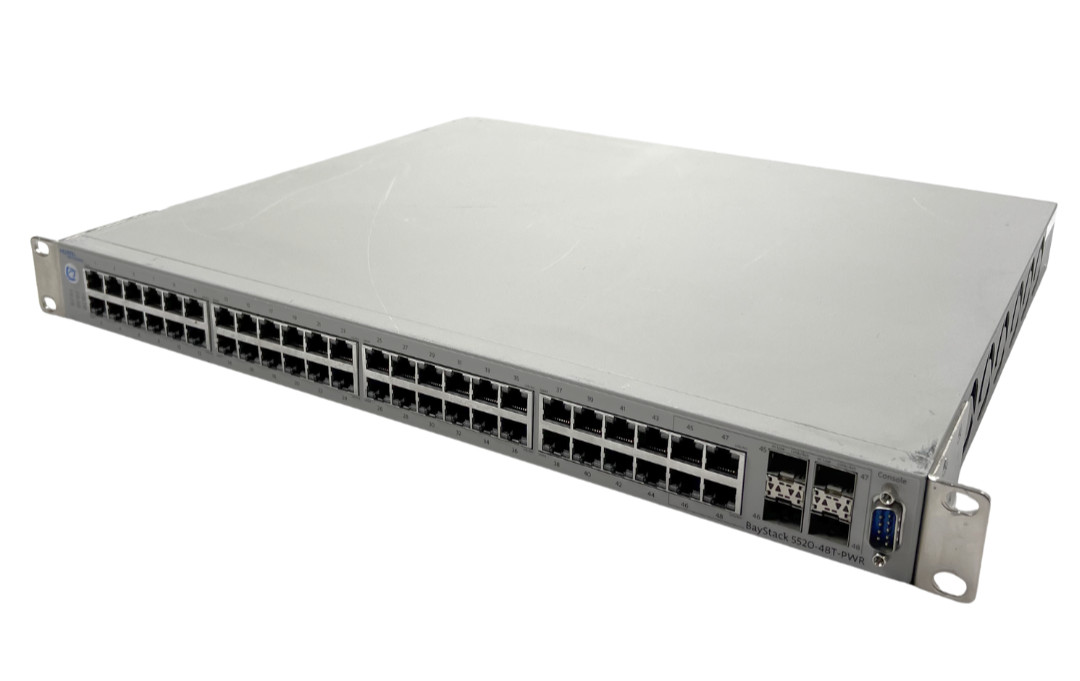 Avaya BayStack 5520-48T-PWR 48-Port PoE Gigabit Ethernet Routing Switch