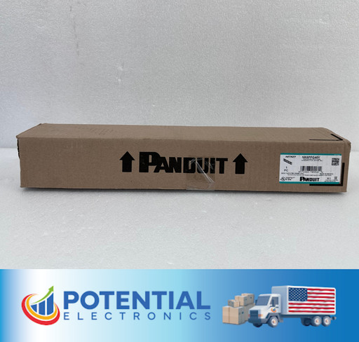 NEW Panduit NetKey NK6PPG48Y Cat6 48-Port 2U Punchdown Patch Panel 19 in Rack 🚚