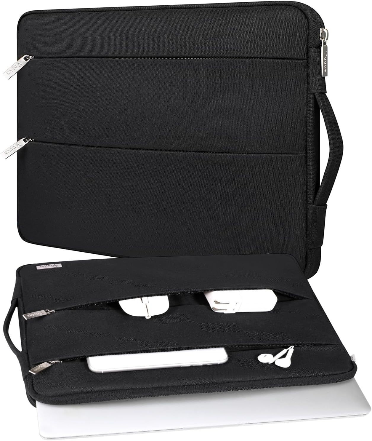 15-14 Inch Laptop Sleeve, MacBook Case, Laptop Case in Black for Your Device