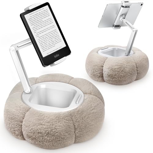 Pumpkin Tablet Pillow Stand for Lap Bed, Adjustable for 4.7-13inch Devices