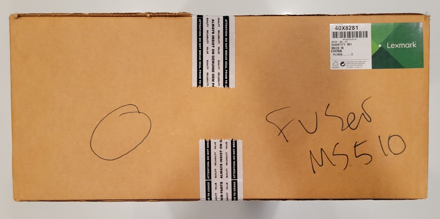 Genuine Lexmark 40X8281 Fuser Maintenance Kit M1145 MS510dn MS517dn