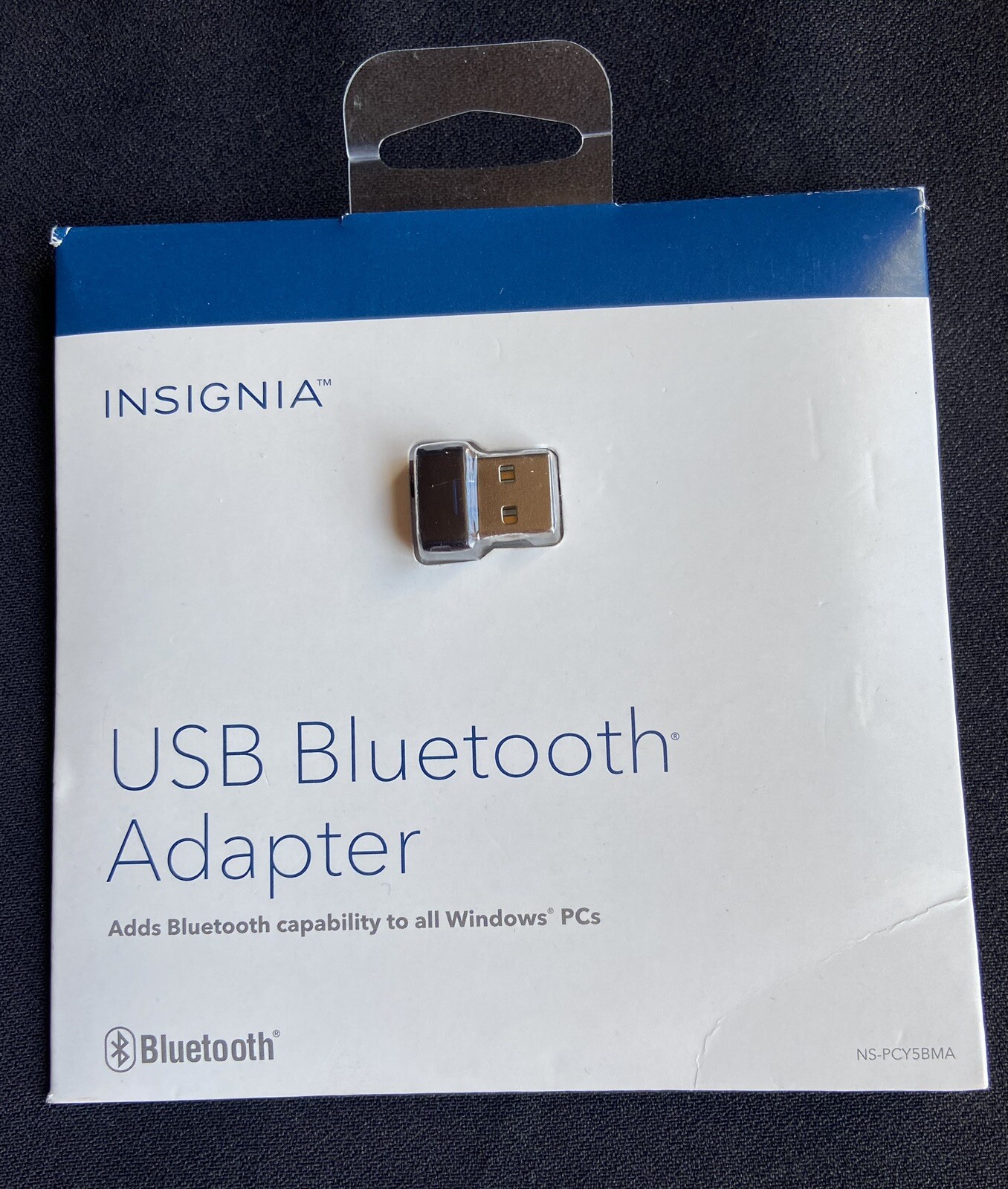 Insignia USB Bluetooth Adapter NS-PCY5BMA add bluetooth4.0 to WindowPCs Open Box