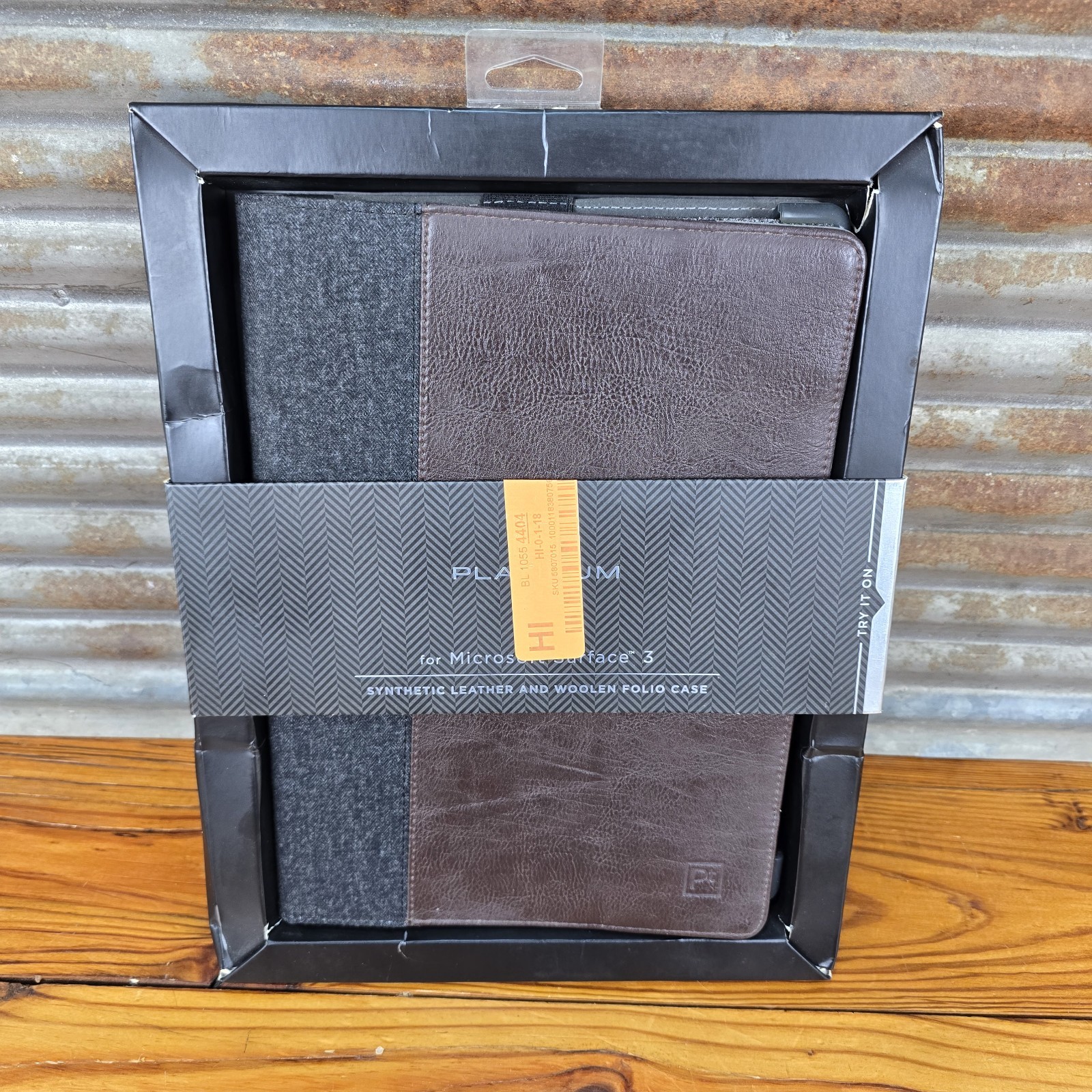 Premium Leather Case For Microsoft Surface Pro 3 Bown-NEW
