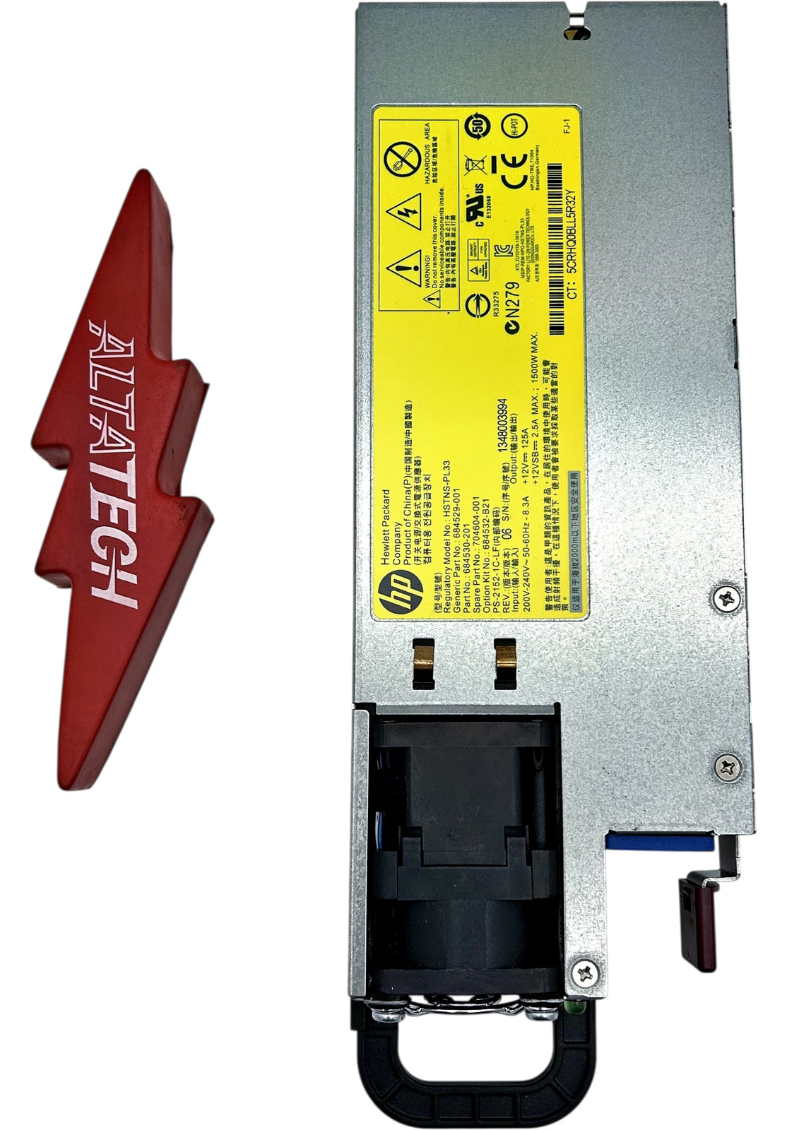 HP 704604-001 1500W CS Platinum Power Supply