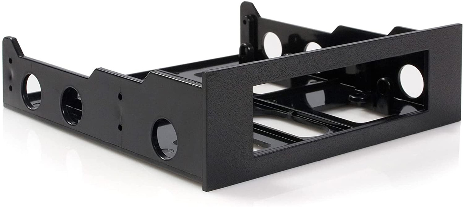 .Com 3.5" to 5.25" Front Bay Adapter - Mount 3.5" HDD in 5.25" Bay - Ha