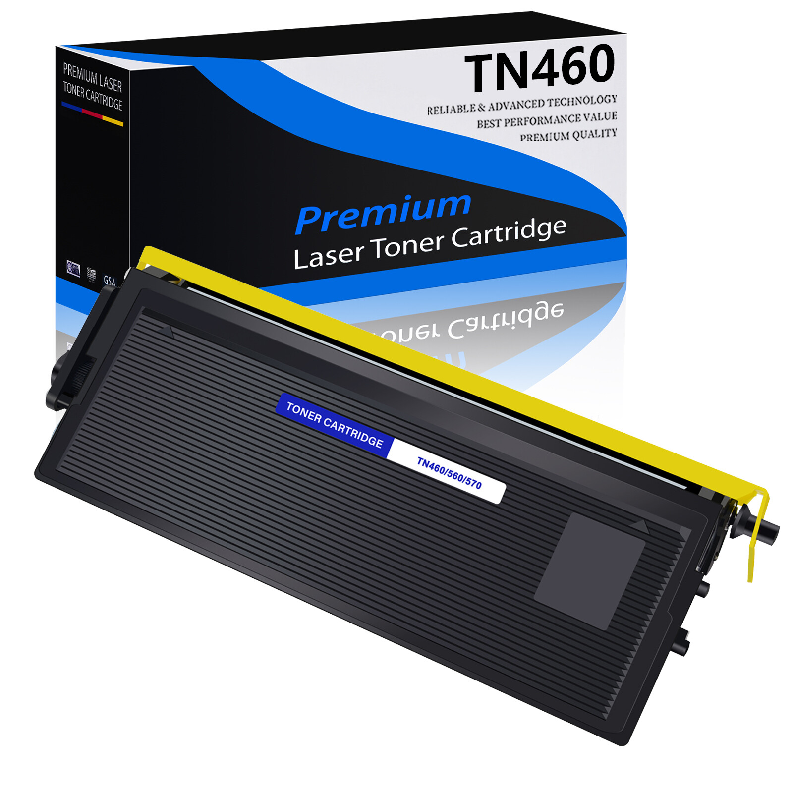 1 Pack TN570 Premium Toner Cartridge for Brother HL-5130 5140 MFC-8220 MFC-8840