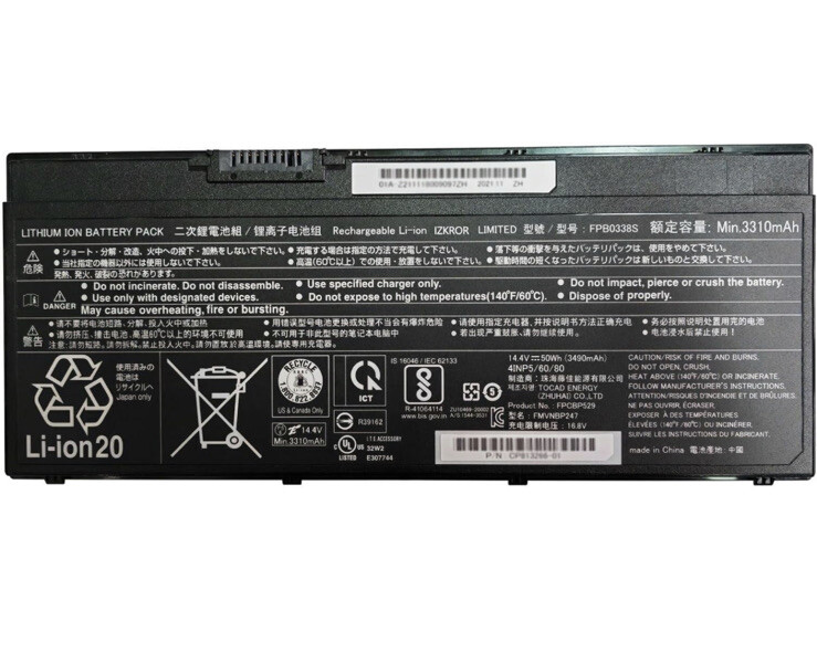 FPCBP529 50Wh Laptop Battery Replacement for Fujitsu LifeBook E548 E549 E558 ….