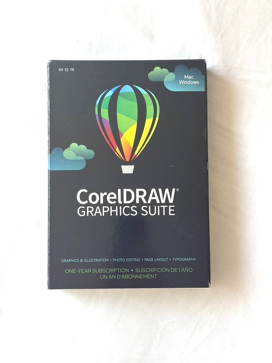 CorelDRAW Graphics Suite, Sealed Box