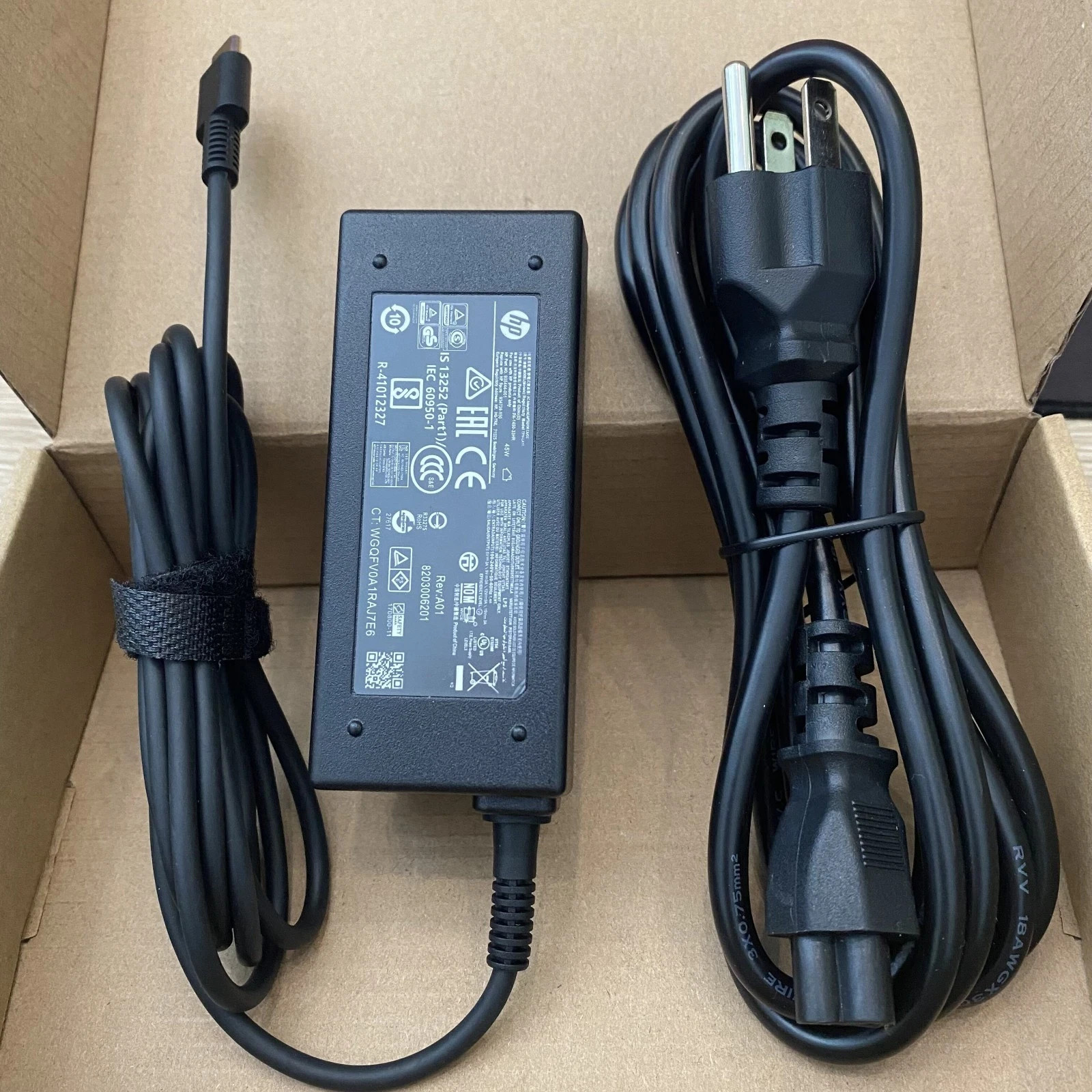 OEM Genuine NEW HP USB-C  15V  3A  45W AC Power Adapter Charger