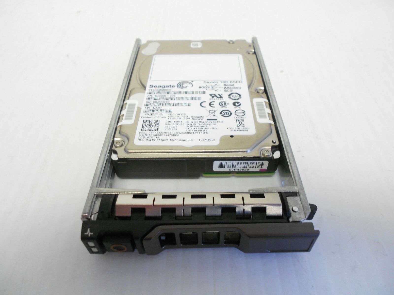 900GB 10K 2.5" SAS SED Hard Drive Fits Dell Server R710 R720 R730 R610 R620 R630